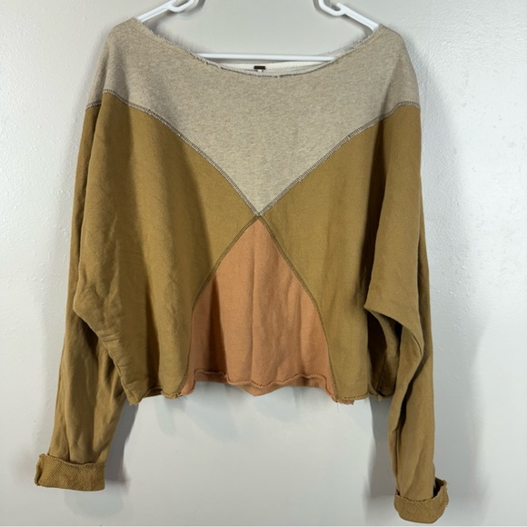 Free People Beige Knit Top - Picture 1 of 4